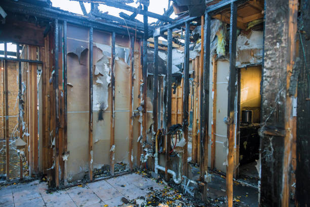 Professional Fire Damage Removal technician working in Quakertown, PA
